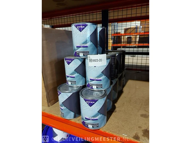 Snelgrond wit fitex, wit - afbeelding 1 van  4