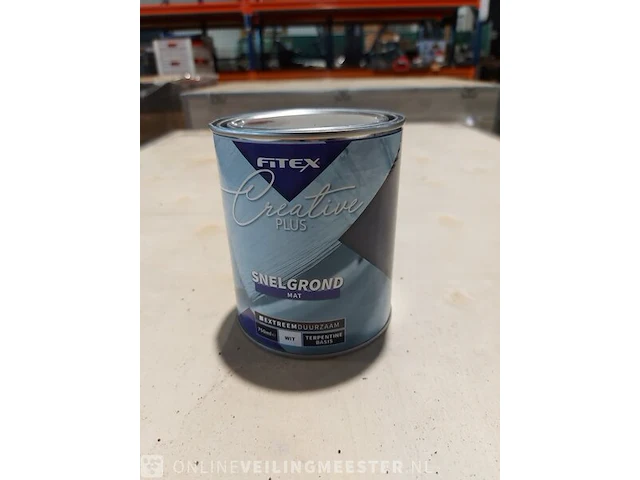 Snelgrond wit fitex, wit - afbeelding 2 van  4