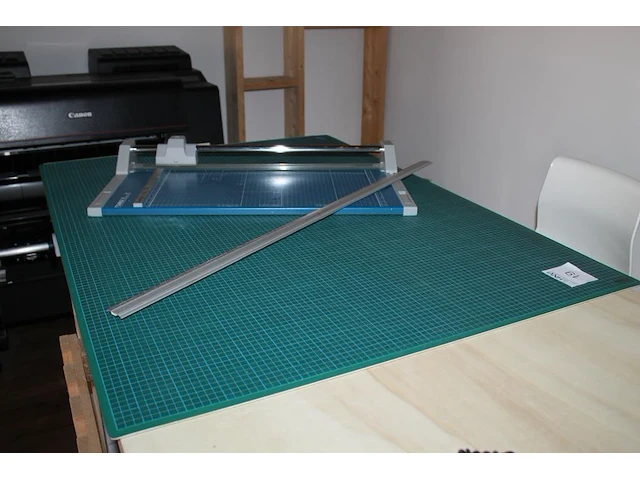 Snijapparaat dahle 552 met maximale snijbreedte 50, snijmat 90 x 120 cm en lineaal. - afbeelding 3 van  3