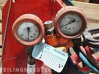 Snijbrander inclusief verrijdbare gasflessenhouder hoekloos - afbeelding 5 van  8