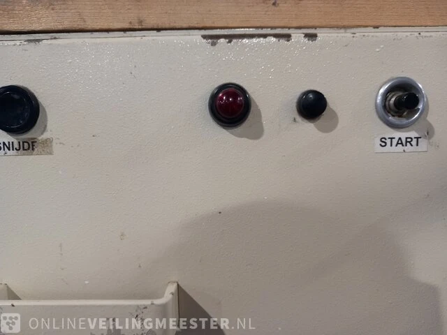 Snijmachine fortematic, 521/e, inclusief extra snijmessen en snijlat, bouwjaar 1998 - afbeelding 6 van  22