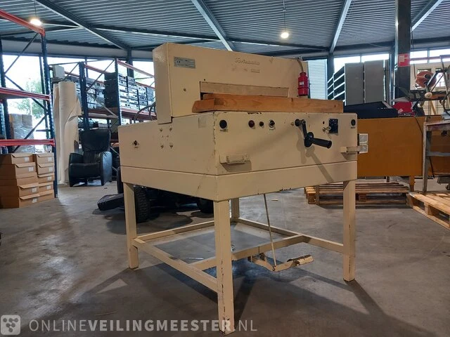 Snijmachine fortematic, 521/e, inclusief extra snijmessen en snijlat, bouwjaar 1998 - afbeelding 12 van  22