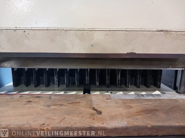 Snijmachine fortematic, 521/e, inclusief extra snijmessen en snijlat, bouwjaar 1998 - afbeelding 22 van  22