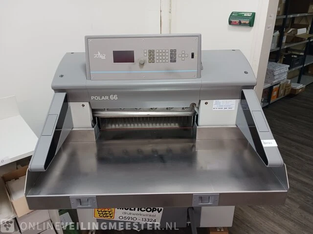Snijmachine polar mohr, m066-01, bouwjaar 2010 - afbeelding 5 van  13
