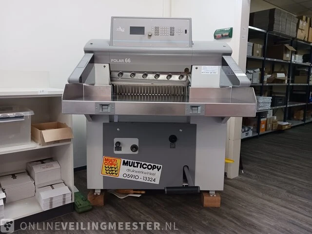 Snijmachine polar mohr, m066-01, bouwjaar 2010 - afbeelding 1 van  13