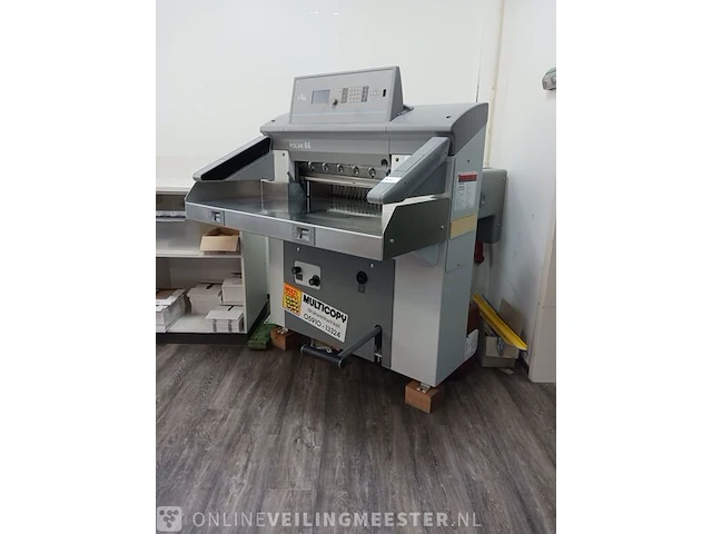 Snijmachine polar mohr, m066-01, bouwjaar 2010 - afbeelding 6 van  13