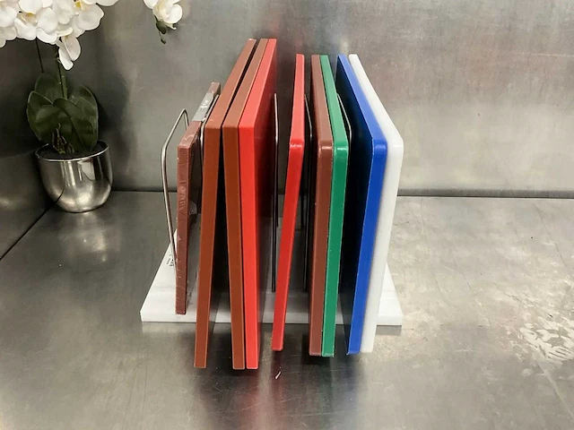 Snijplankhouder met snijplanken - afbeelding 2 van  3
