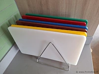 Snijplankset - 50x 30 cm - 6 stuks - afbeelding 1 van  4