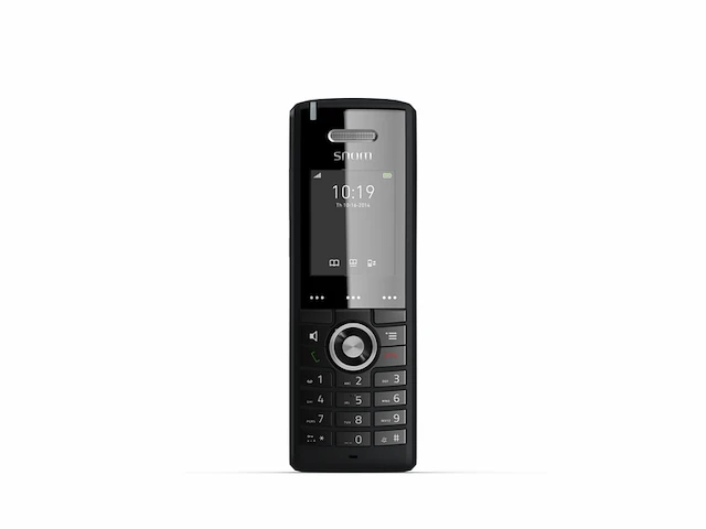 Snom sno-m65 professionele handset voor gebruik met m700 basisstation zwart - afbeelding 2 van  4