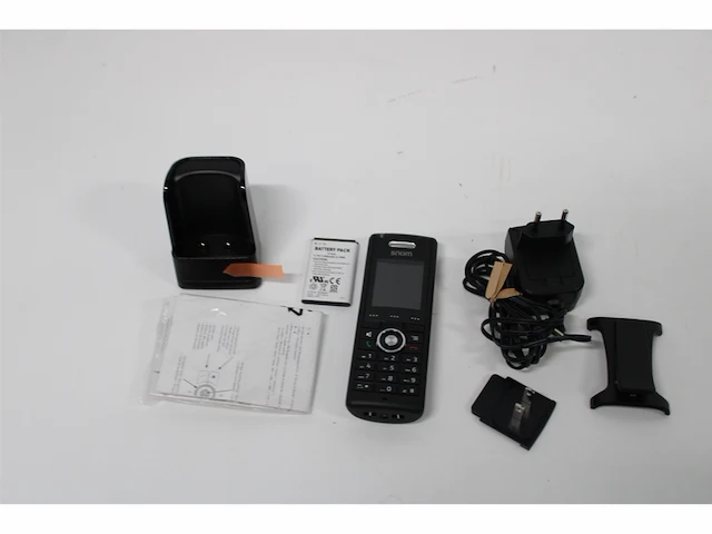 Snom sno-m65 professionele handset voor gebruik met m700 basisstation zwart - afbeelding 3 van  4