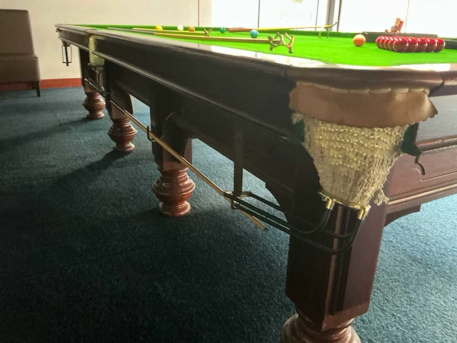 Snookertafel officiële wedstrijd snookertafelsnookertoernooi - afbeelding 3 van  29