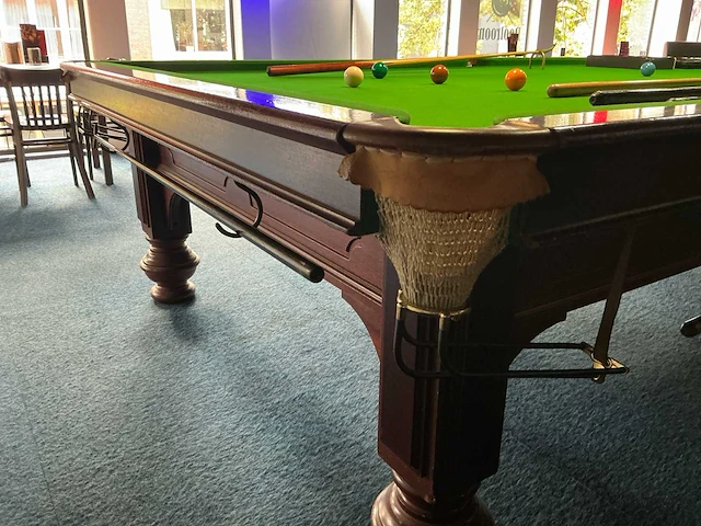 Snookertafel officiële wedstrijd snookertafelsnookertoernooi - afbeelding 4 van  29