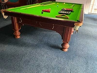 Snookertafel officiële wedstrijd snookertafelsnookertoernooi - afbeelding 1 van  29