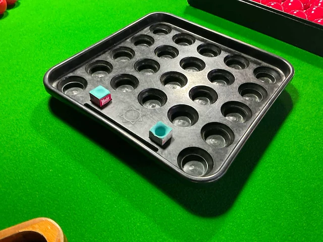 Snookertafel officiële wedstrijd snookertafelsnookertoernooi - afbeelding 15 van  29