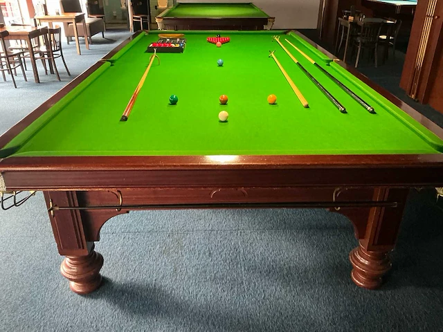 Snookertafel officiële wedstrijd snookertafelsnookertoernooi - afbeelding 26 van  29