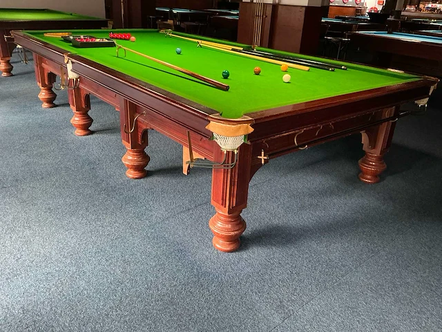 Snookertafel officiële wedstrijd snookertafelsnookertoernooi - afbeelding 27 van  29