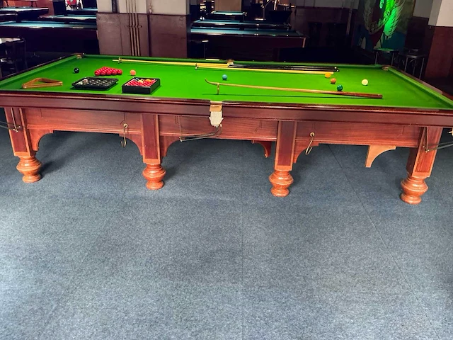 Snookertafel officiële wedstrijd snookertafelsnookertoernooi - afbeelding 28 van  29