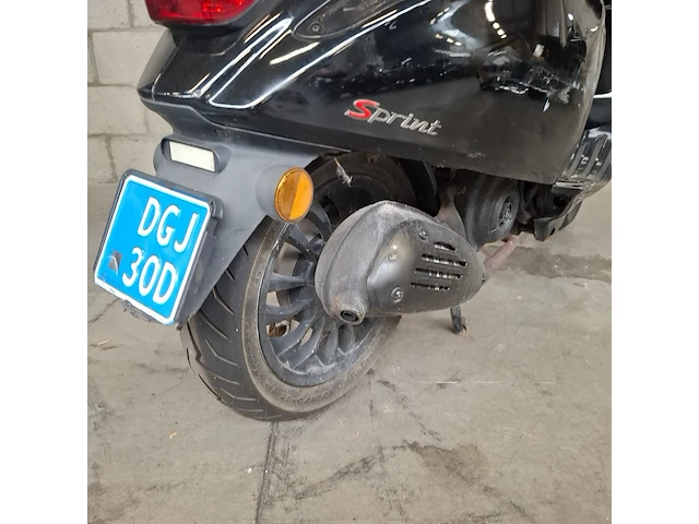 Snorscooter, vespa piaggio, sprint, 2016 - afbeelding 25 van  54