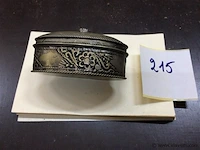 Snuif/pillendoosje - zilver/verzilverd ? - afbeelding 2 van  4