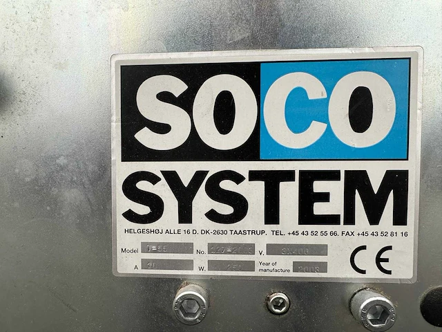 Soco system - 2003 - t55 - dozensluitmachine - afbeelding 4 van  4