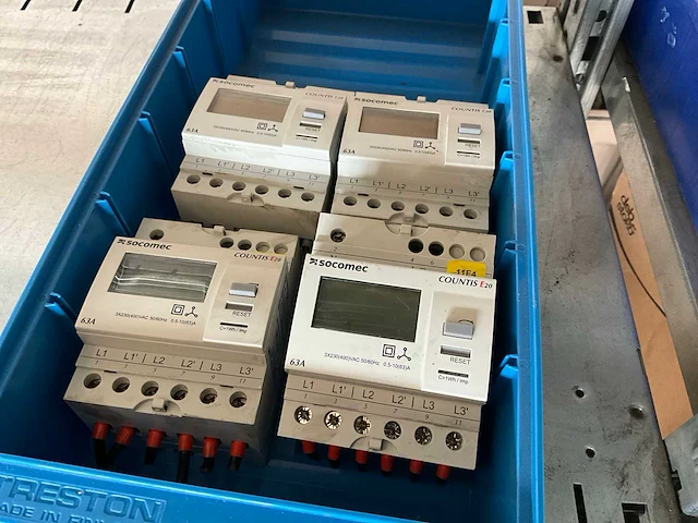 Socomec countis e20 87a658 63a energiemeter (4x) - afbeelding 1 van  3