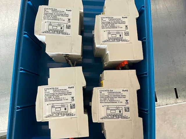 Socomec countis e20 87a658 63a energiemeter (4x) - afbeelding 3 van  3