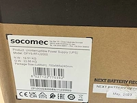 Socomec ofys rt 2000 va ups-systeem - afbeelding 4 van  4