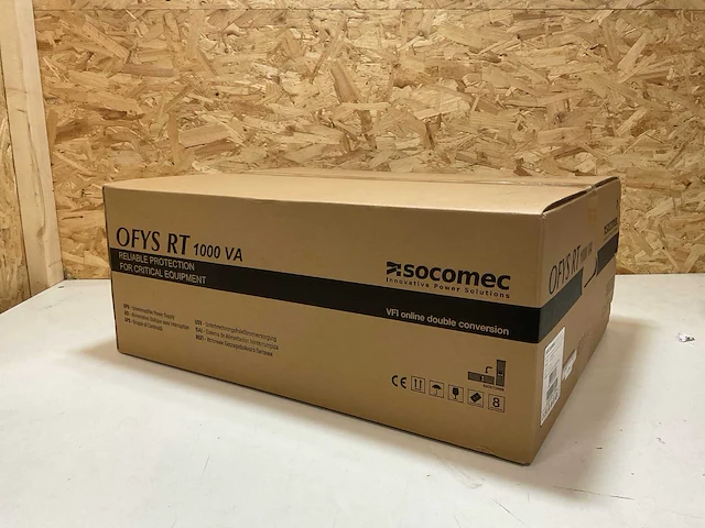 Socomec ofys rt ups 1000va ononderbreekbare stroomvoorziening - afbeelding 2 van  7