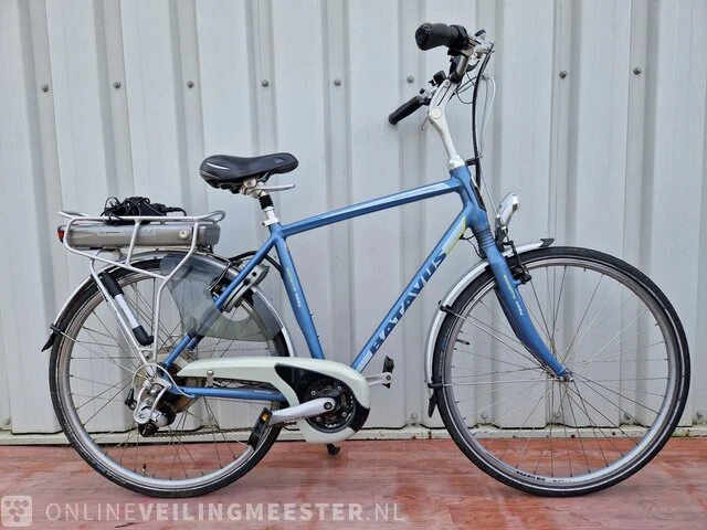 Socorro easy e-bike/ elektrische fiets batavus, blauw - afbeelding 1 van  9