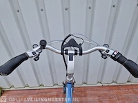 Socorro easy e-bike/ elektrische fiets batavus, blauw - afbeelding 8 van  9