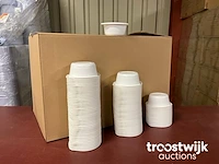 Soepbeker, bak, pp, 138x117x47mm, wit - afbeelding 1 van  5