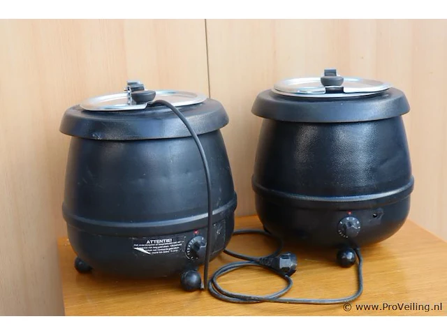 Soepketels - 2 stuks & warm - afbeelding 1 van  2