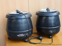 Soepketels - 2 stuks & warm - afbeelding 1 van  2