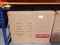 Sofa chair en hocker, beige teddy, 2025 - afbeelding 2 van  2