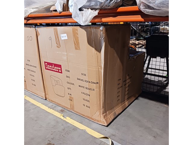 Sofa chair white, 2025 - afbeelding 3 van  3