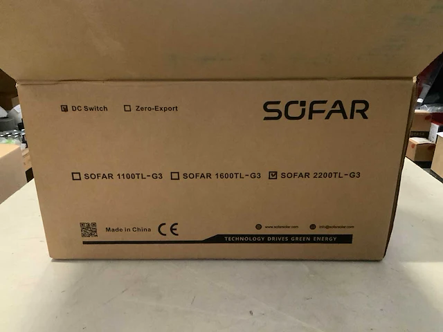 Sofar 2200tl-g3 omvormer - afbeelding 3 van  3