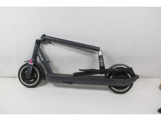 Soflow so one pro klassieke step grijs/zilver 22 km/h 120 kg - afbeelding 6 van  6