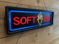 Soft ijs lichtreclame + ijshouder - afbeelding 2 van  4