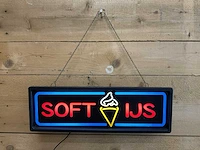 Soft ijs lichtreclame + ijshouder - afbeelding 4 van  4