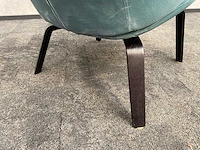 Softline eden - lounge fauteuil - petrol - afbeelding 10 van  14