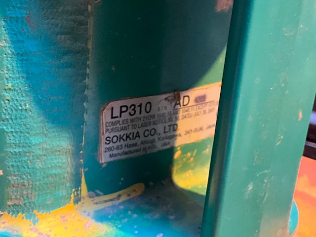 Sokkia lp310 bouwlaser - afbeelding 5 van  6