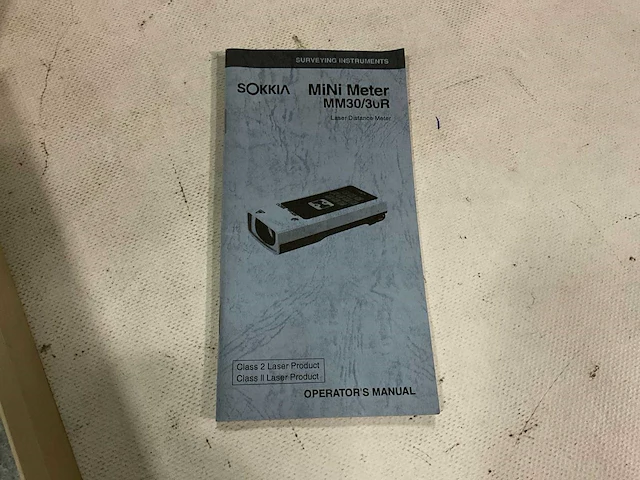 Sokkia mm30 minimeter laser - afbeelding 4 van  4