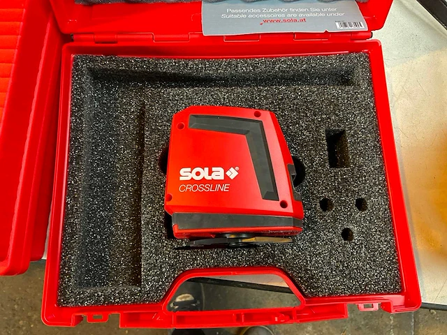 Sola crossline bouwlaser (2x) - afbeelding 3 van  3