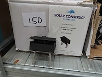 Solar construct - asm-cce-(b) - eindklem zwart compleet (100x)