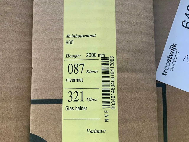 Solar design p 8p1380 pendeldeur voor nis - afbeelding 2 van  2