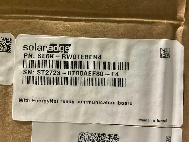 Solar edge - 7k 3-fase energy net ready - omvormer (54x) - afbeelding 3 van  3