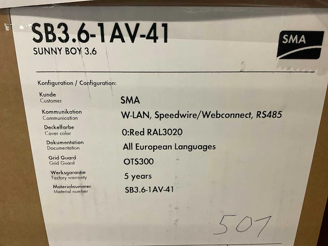 Solar edge - se50k synergy mc4/dc spd - inverters (36x) - afbeelding 3 van  3