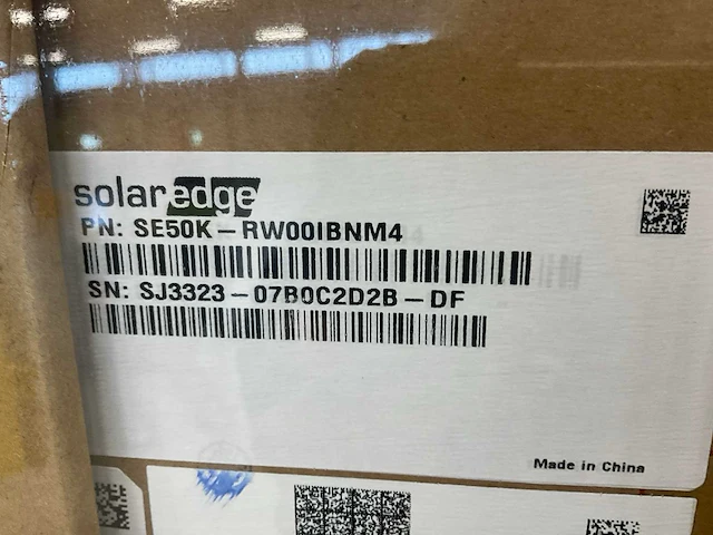 Solar edge - se50k synergy mc4/dc spd - omvormer (20x) - afbeelding 4 van  5