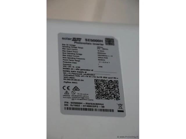 Solar edge hd wave omvormer - afbeelding 3 van  4