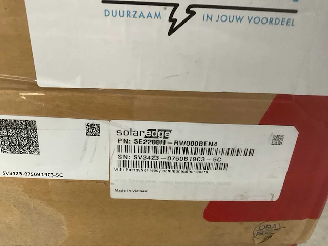 Solar edge s2200h omvormer - afbeelding 2 van  2